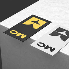 90x50mm Business Cards Mockup