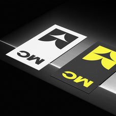 90x50mm Business Cards Mockup