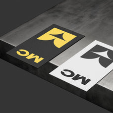 90x50mm Business Cards Mockup