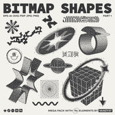 96 Bitmap Vector Shapes - Part 1