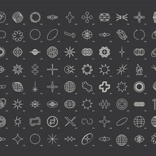 96 Linear Vector Shapes - Part 1