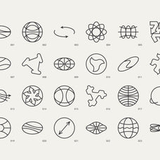 96 Linear Vector Shapes - Part 2