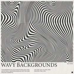 96 Retro Wavy Backgrounds - image 1