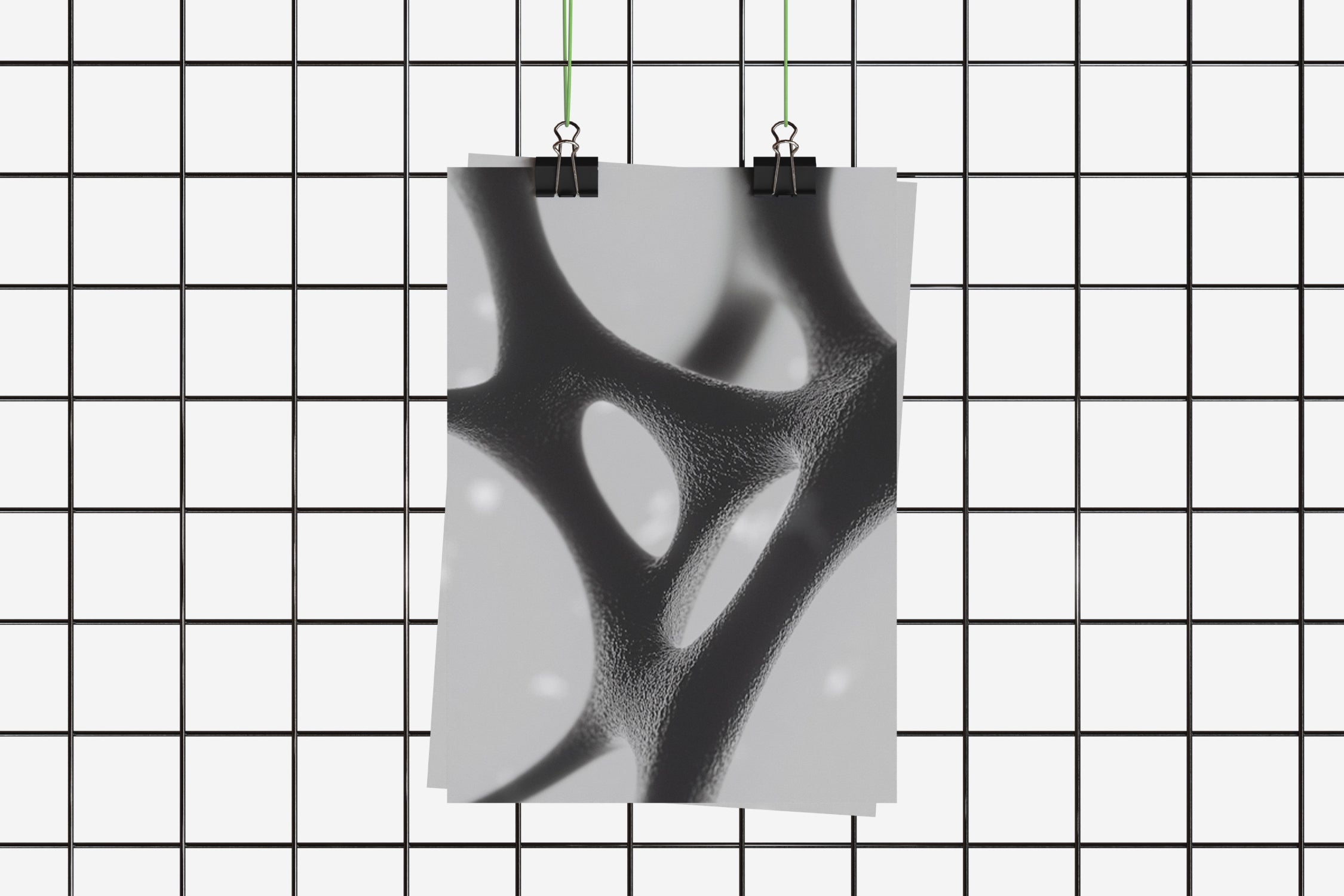 A4 Paper on Wire Mockup - Afterimagine 3.jpg