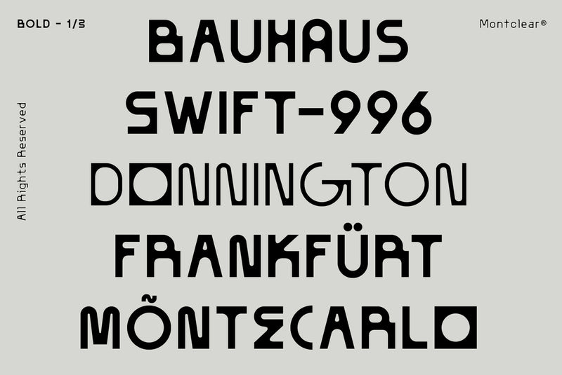 AT Montclear: Versatile Font with Dynamic Styles