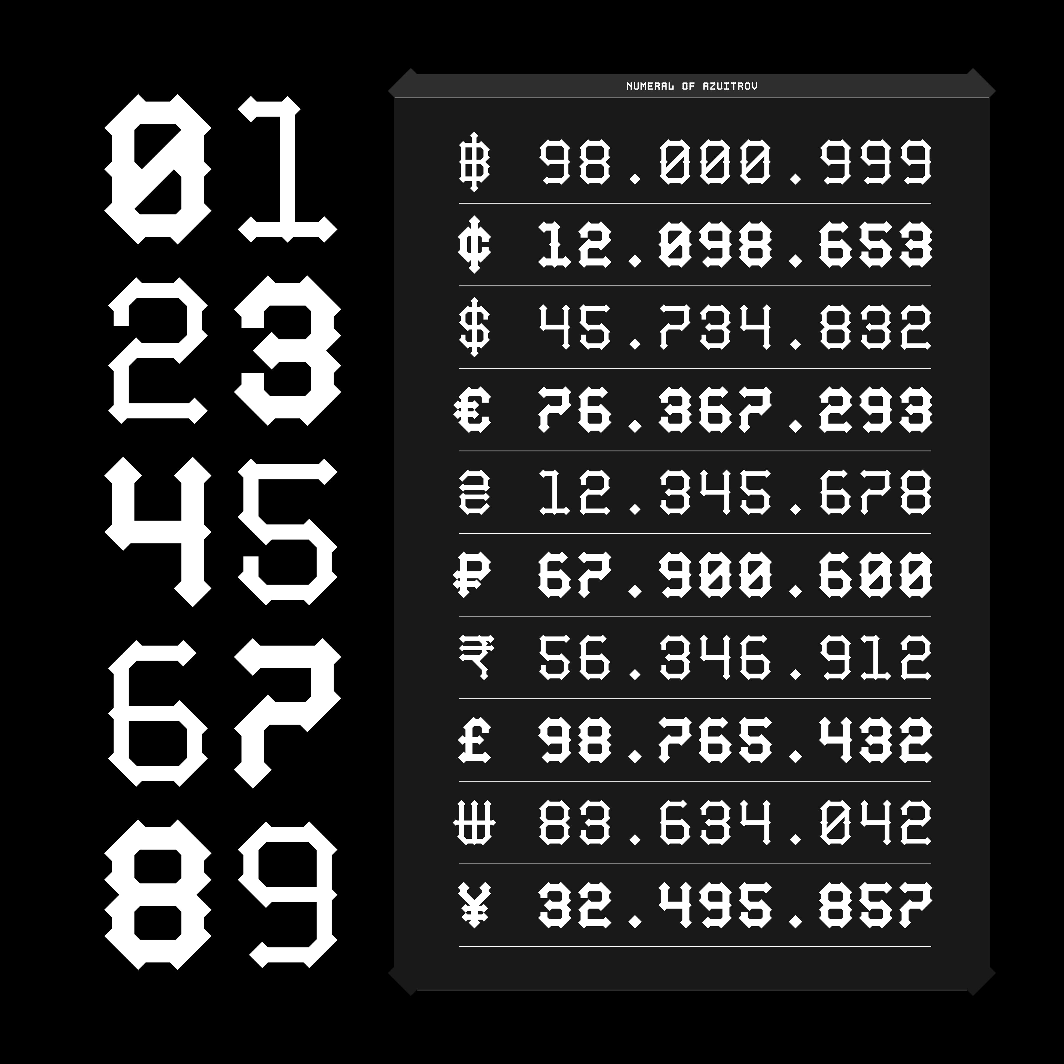 AZUITROV MONOSPACED TYPEFACE FAMILY - Font For Zula™ 7.png