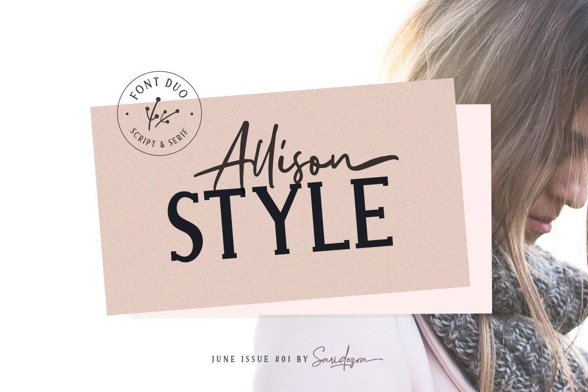 Allison Style - Font Duo - Sarid Ezra 1.jpg