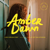 Amber Dawn Brush Font