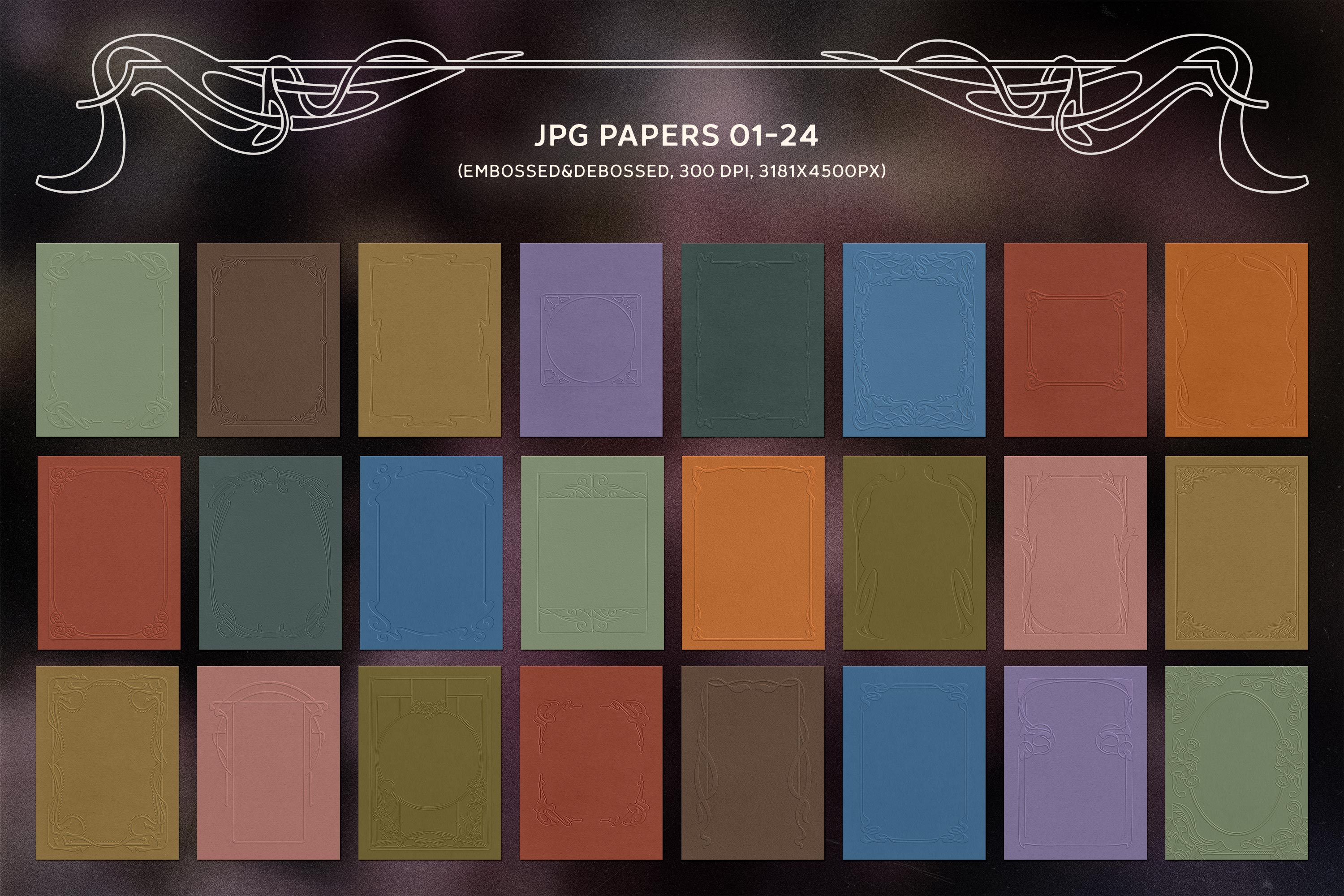 Art Nouveau Papers & Frames - Pixelbuddha 12.jpg