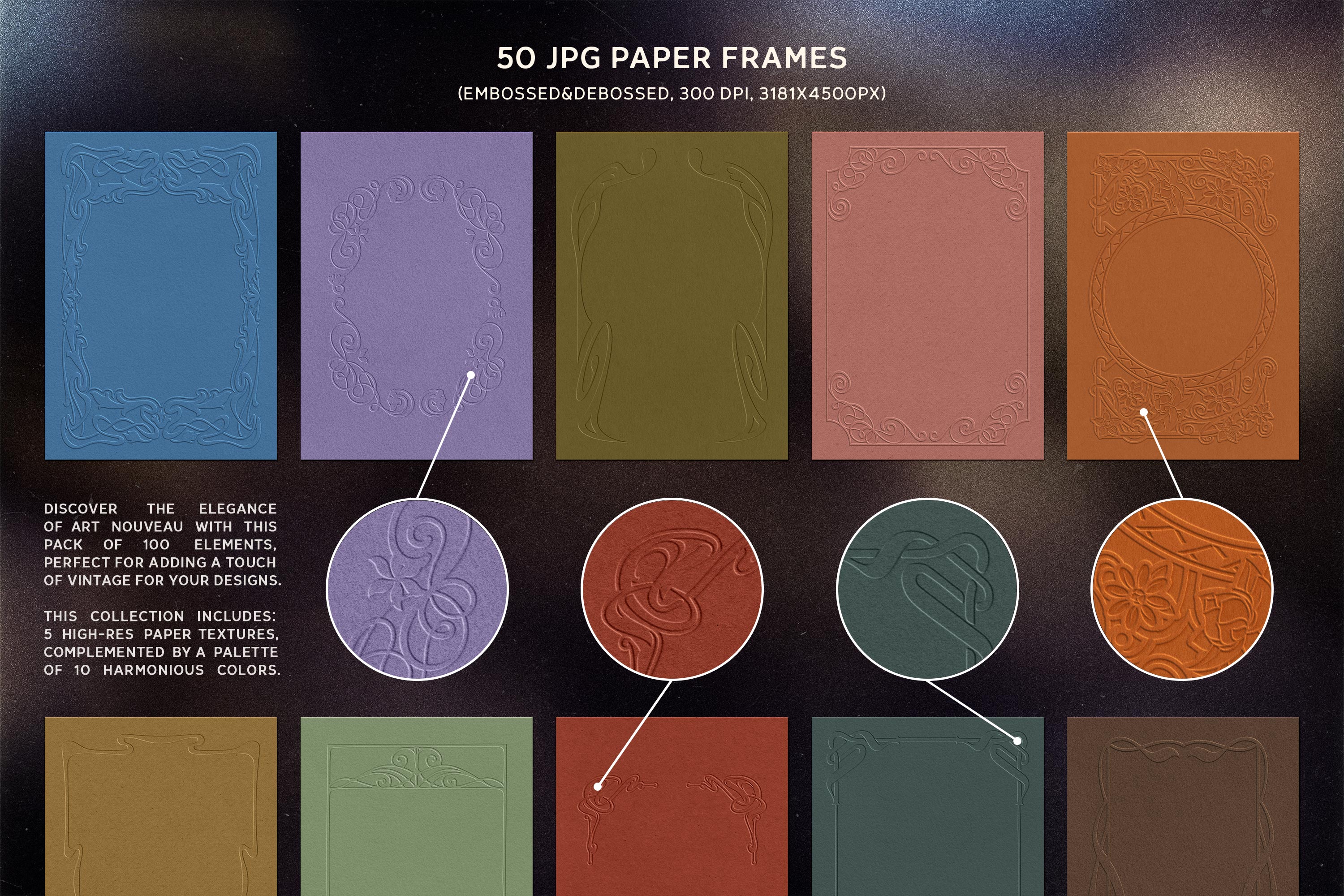 Art Nouveau Papers & Frames - Pixelbuddha 8.jpg