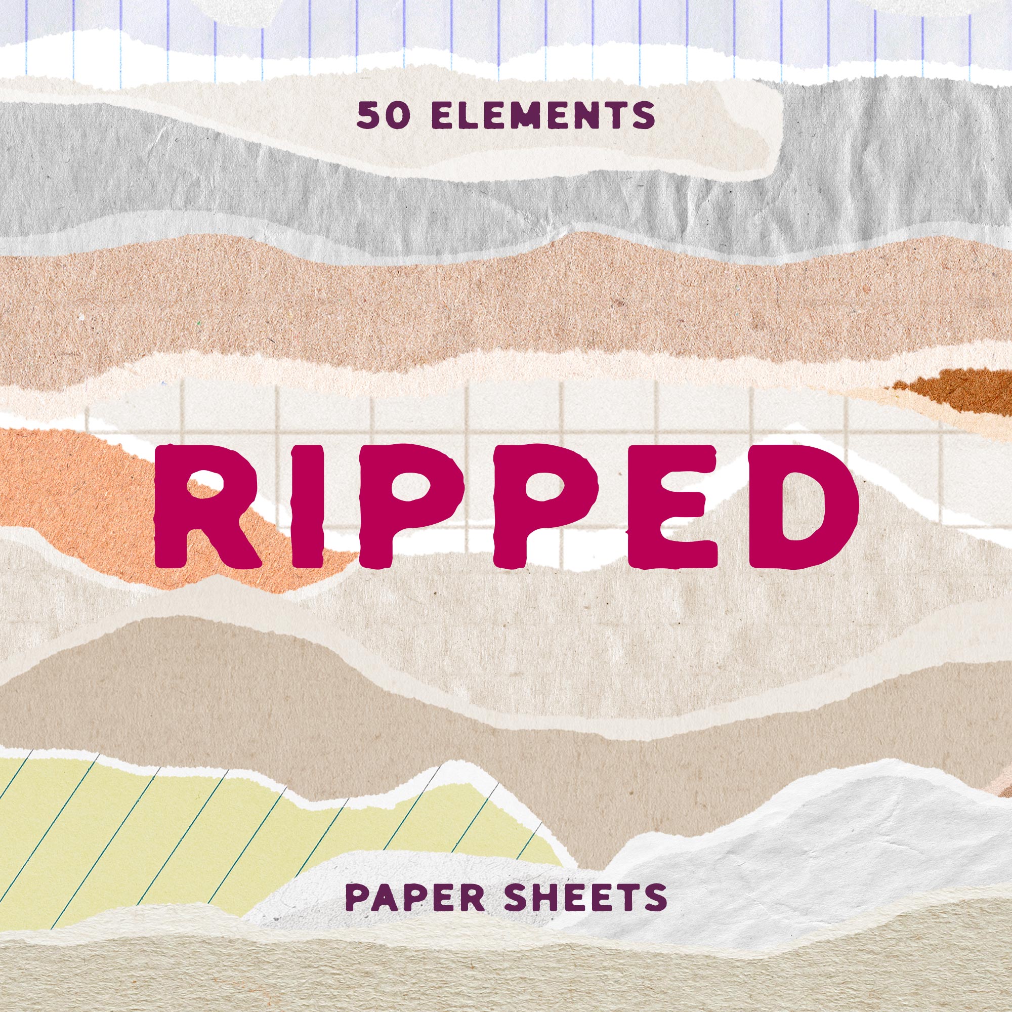 Assorted Ripped Paper Elements - Pixelbuddha 1.jpg