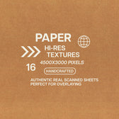Authentic Kraft Paper Textures