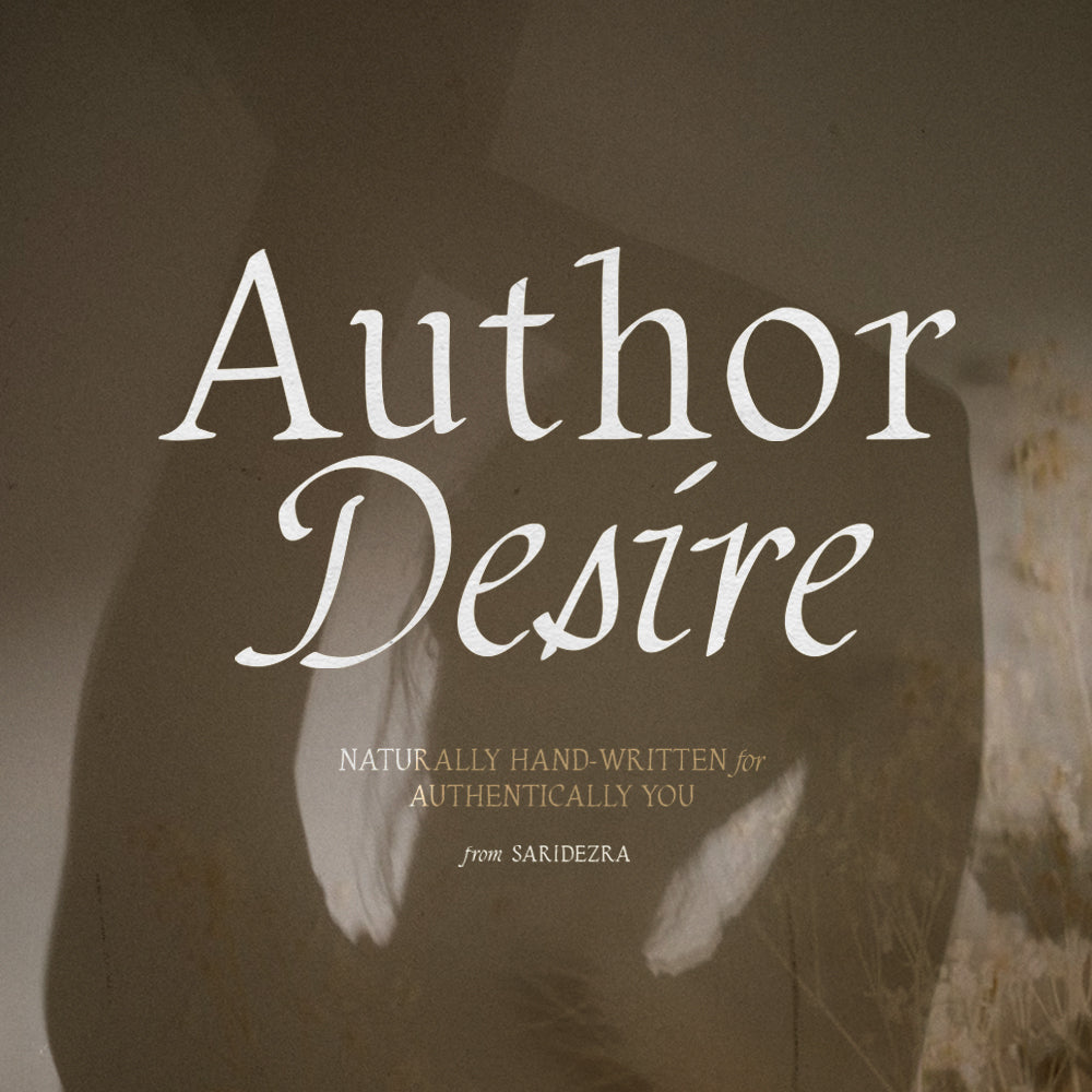 Author Desire - Handwritten Serif - Sarid Ezra 1.jpg