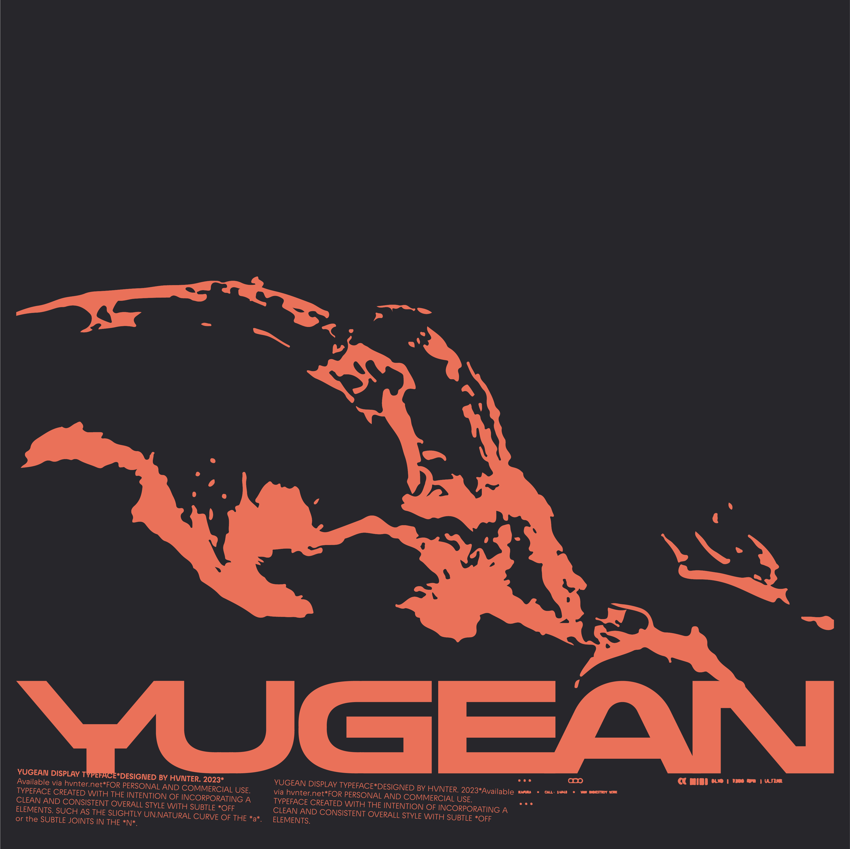 YUGEAN Typeface