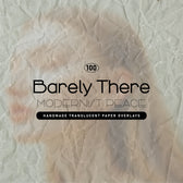 BARELY THERE Minimal Paper Overlays