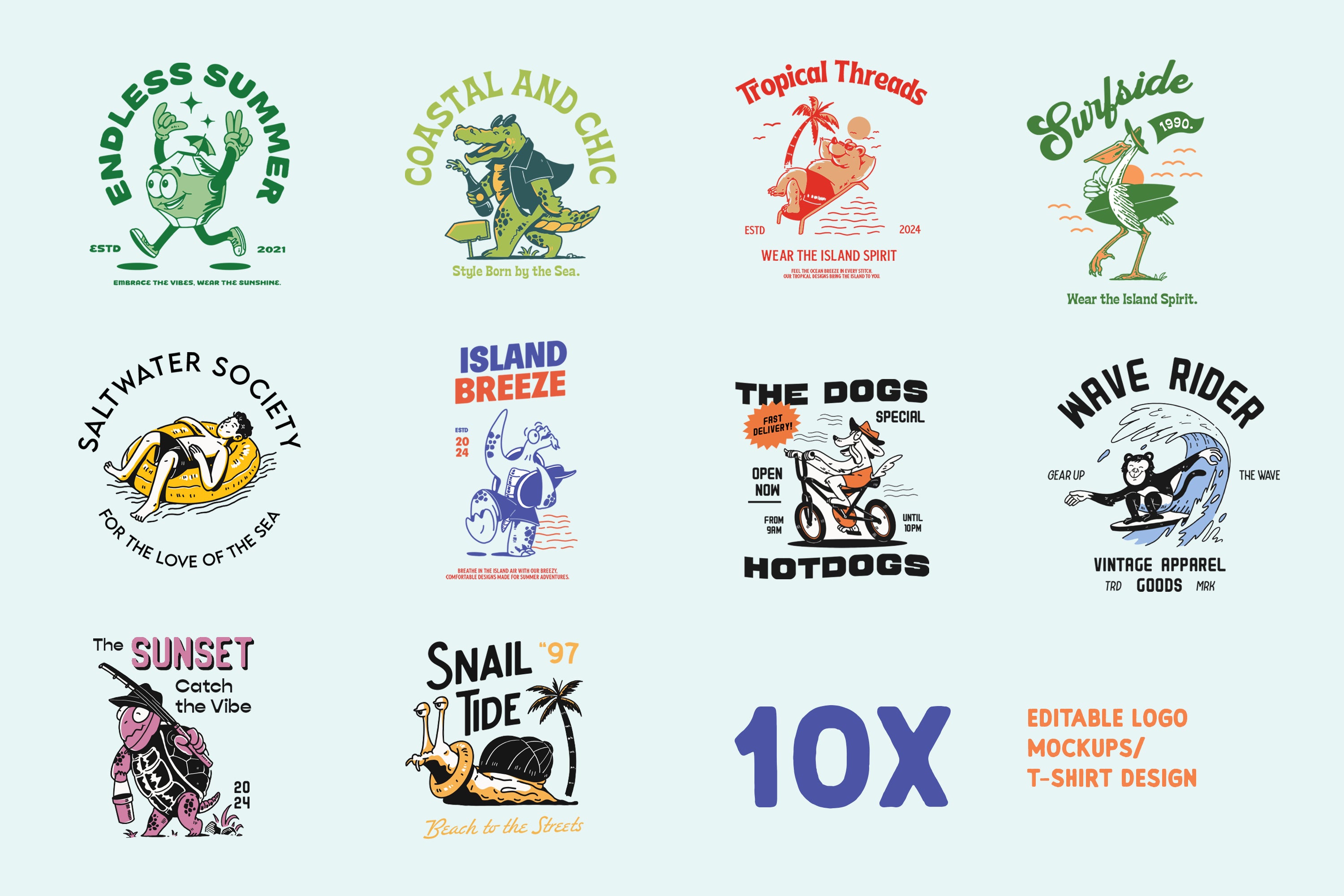 Beach Vibes Mascot - Skilline Supply Co 2.png