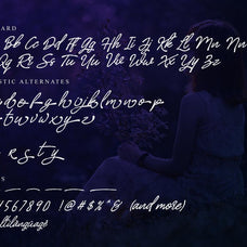 Billenia - Script Font - Sarid Ezra 9.jpg