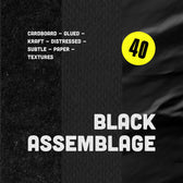 Black Assemblage: Paper Textures