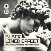 Black Lined Photo Effect