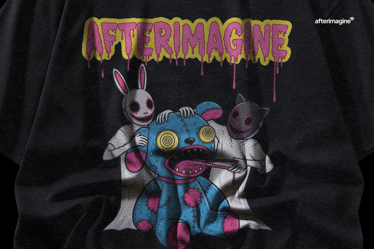 Black Oversized Tshirt Mockups - Afterimagine 5.jpg