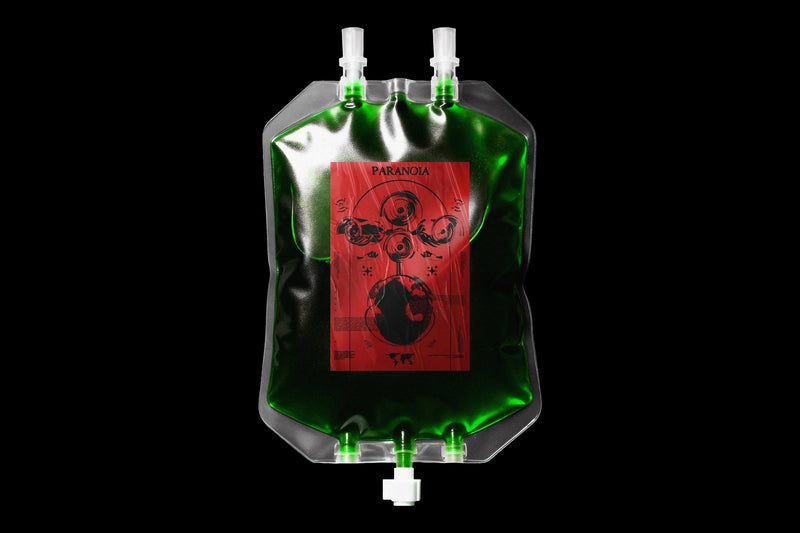 Blood Bag Mockup