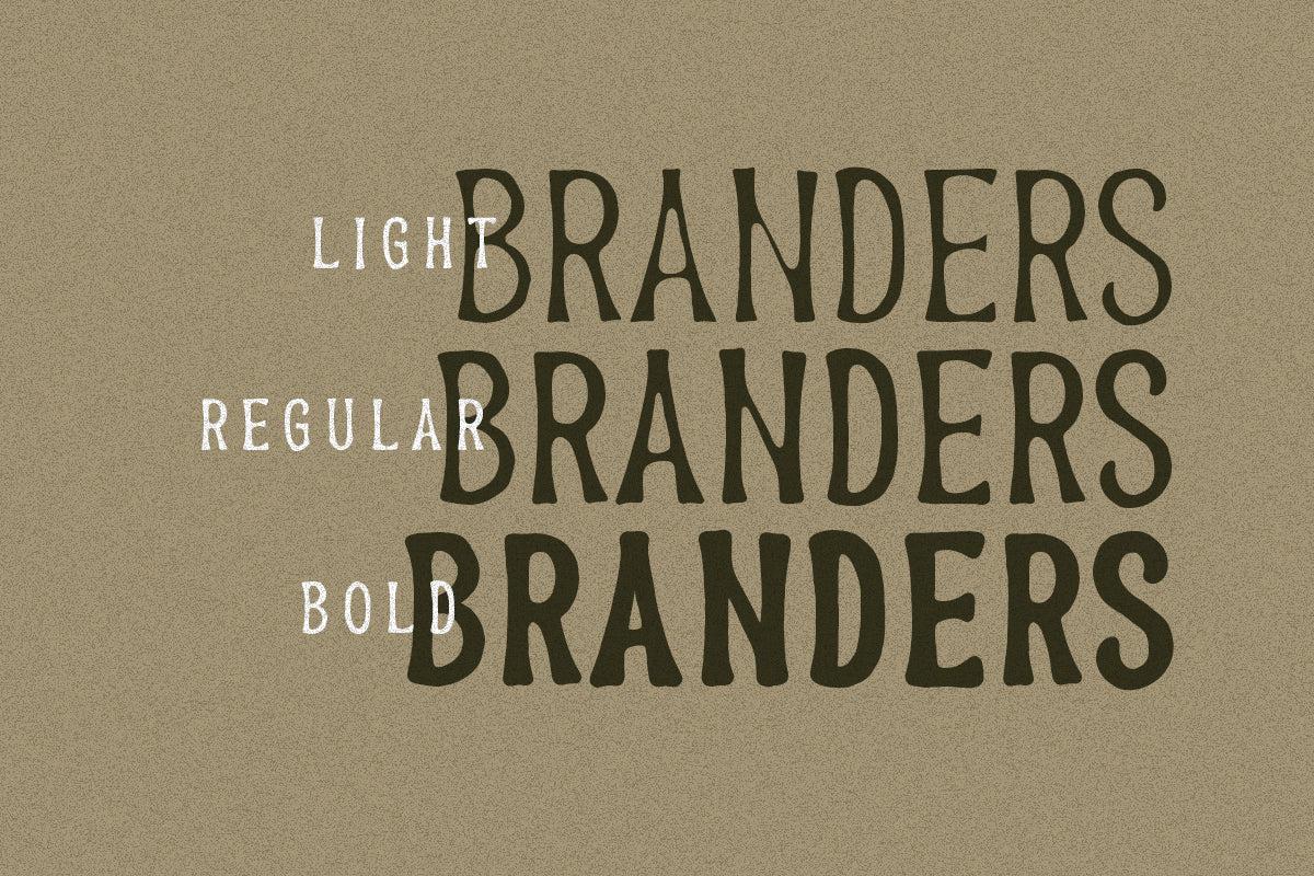 Branders - Condensed Handmade Font - Sarid Ezra 2.jpg