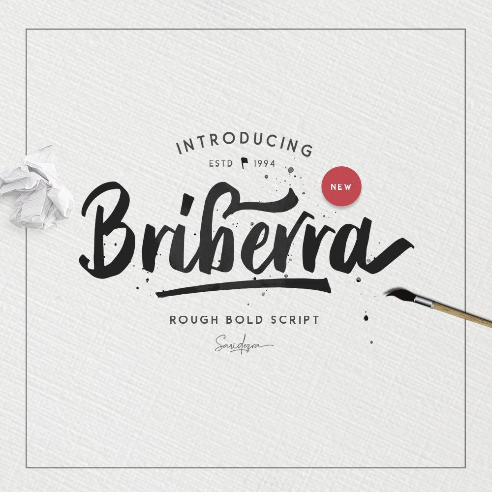 Briberra - Rough Bold Script - Sarid Ezra 1.jpg