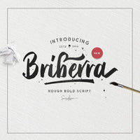 Briberra - Rough Bold Script