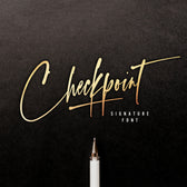 Checkpoint Signature Font