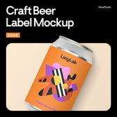 Craft Beer Mockup - 330ML