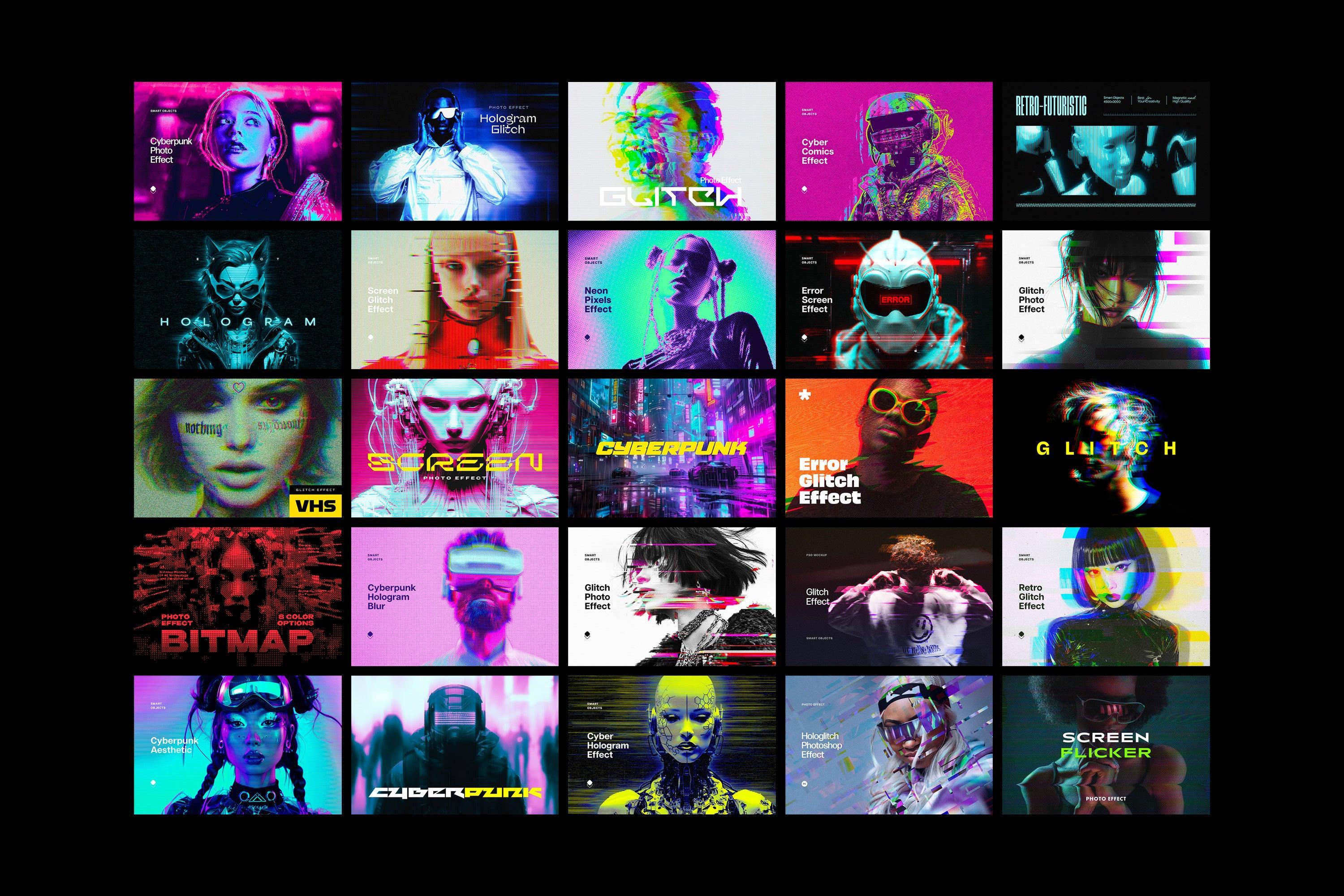 Cyberpunk Photoshop Effects Bundle - Pixelbuddha 3.jpg