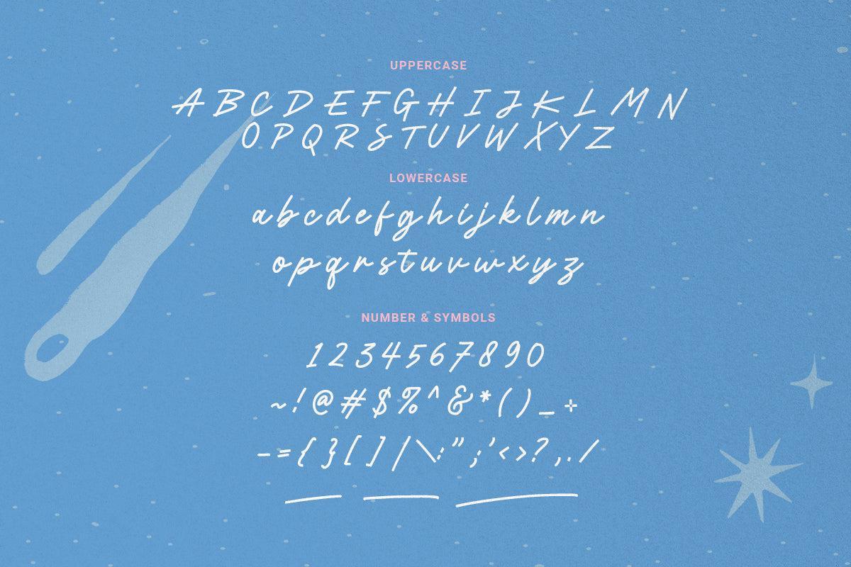 Daily Spark - Handwritten Font Duo - Sarid Ezra 2.jpg