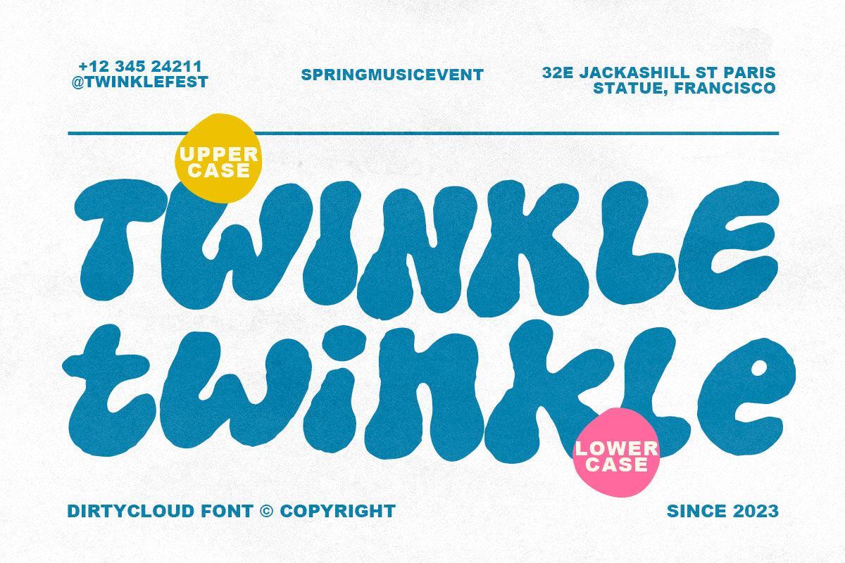 Dirty Clouds - Rough Bubble Font - Sarid Ezra 7.jpg