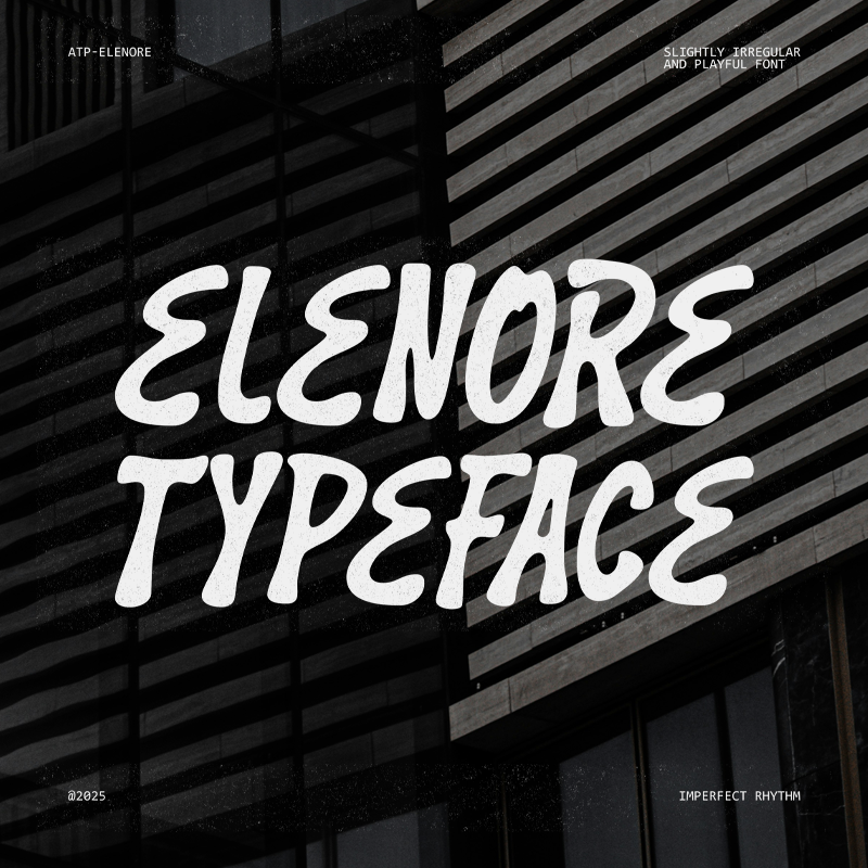 Elenore - Groovy Western Font - Typeparties 5.png
