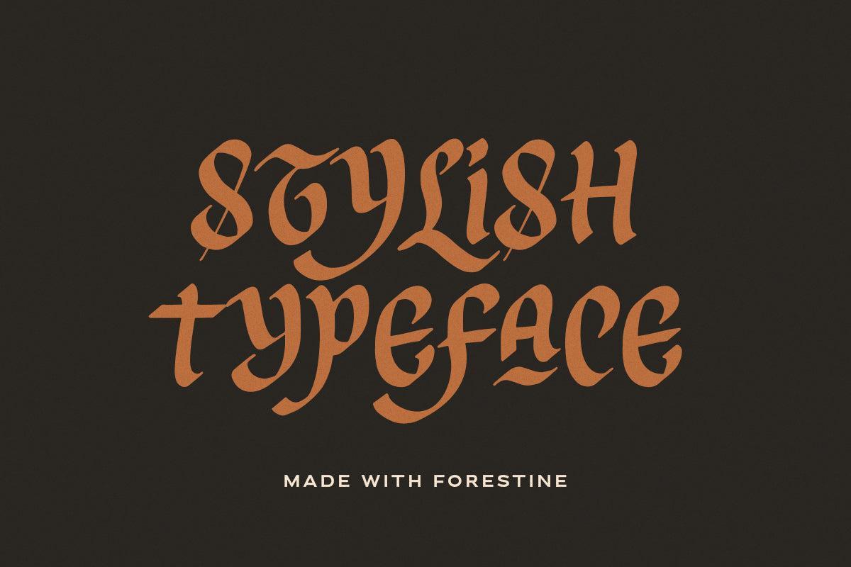 Forestine - Stylish Blackletter - Sarid Ezra 5.jpg