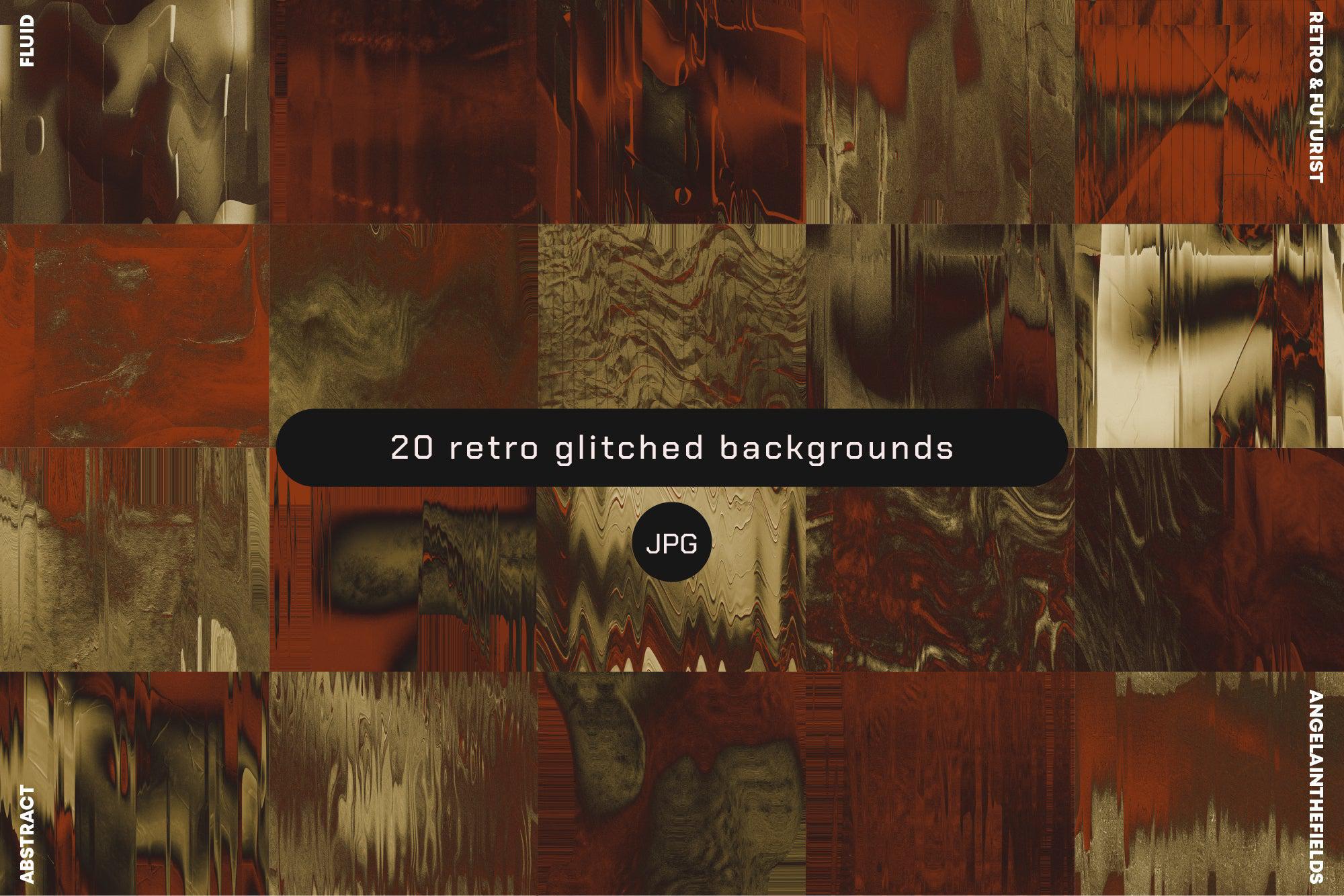 Scanned Rusty Glitch Textures + Bonus