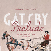 Gatsby Prelude - Art Deco Font Duo