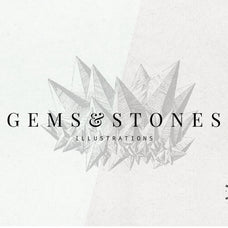 Gems Stones Geology Illustrations - Nomad Visuals 1.jpg
