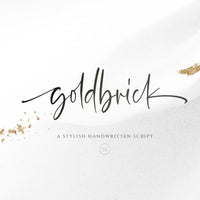Goldbrick - Modern Stylish Script