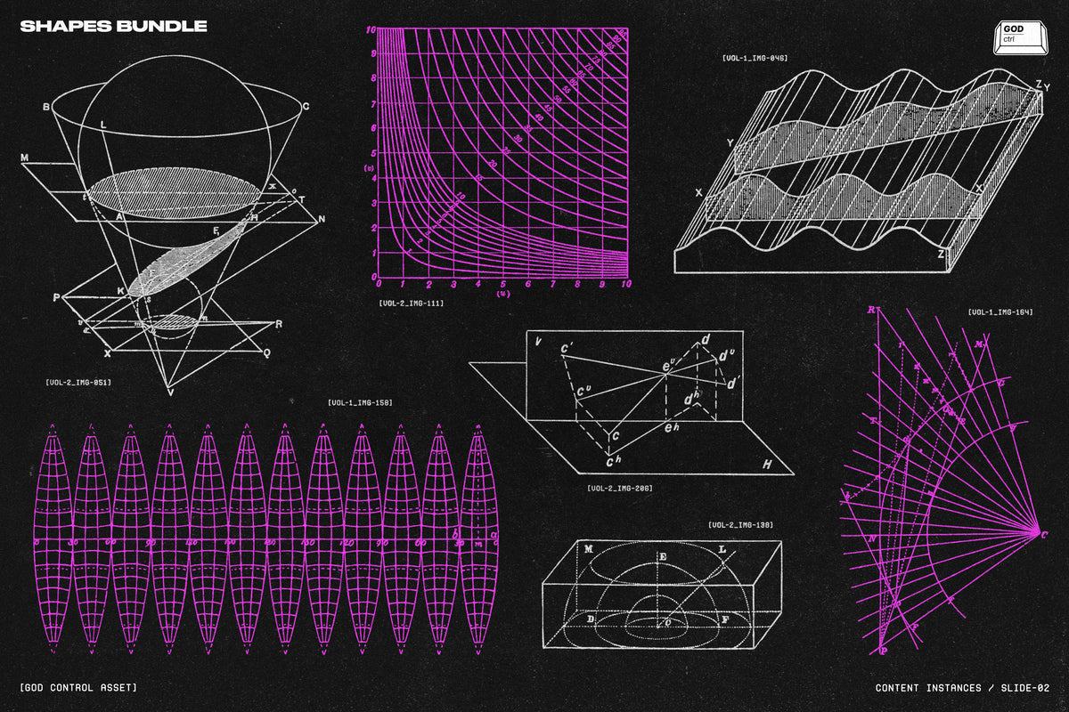 Graphs & Diagrams Bundle by God Control – Studio 2am