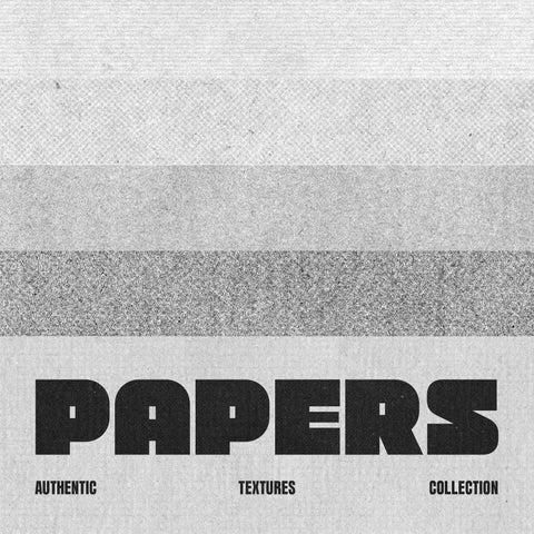 Gray Paper Overlays Collection