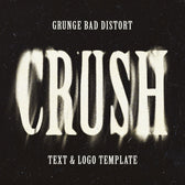 Grunge Bad Distortion Text Effect