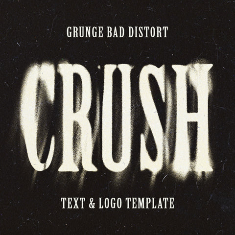 Grunge Bad Distortion Text Effect