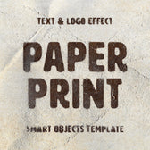 Grunge Ink Print Effect
