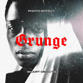 Grunge Risoprint Photo Effect