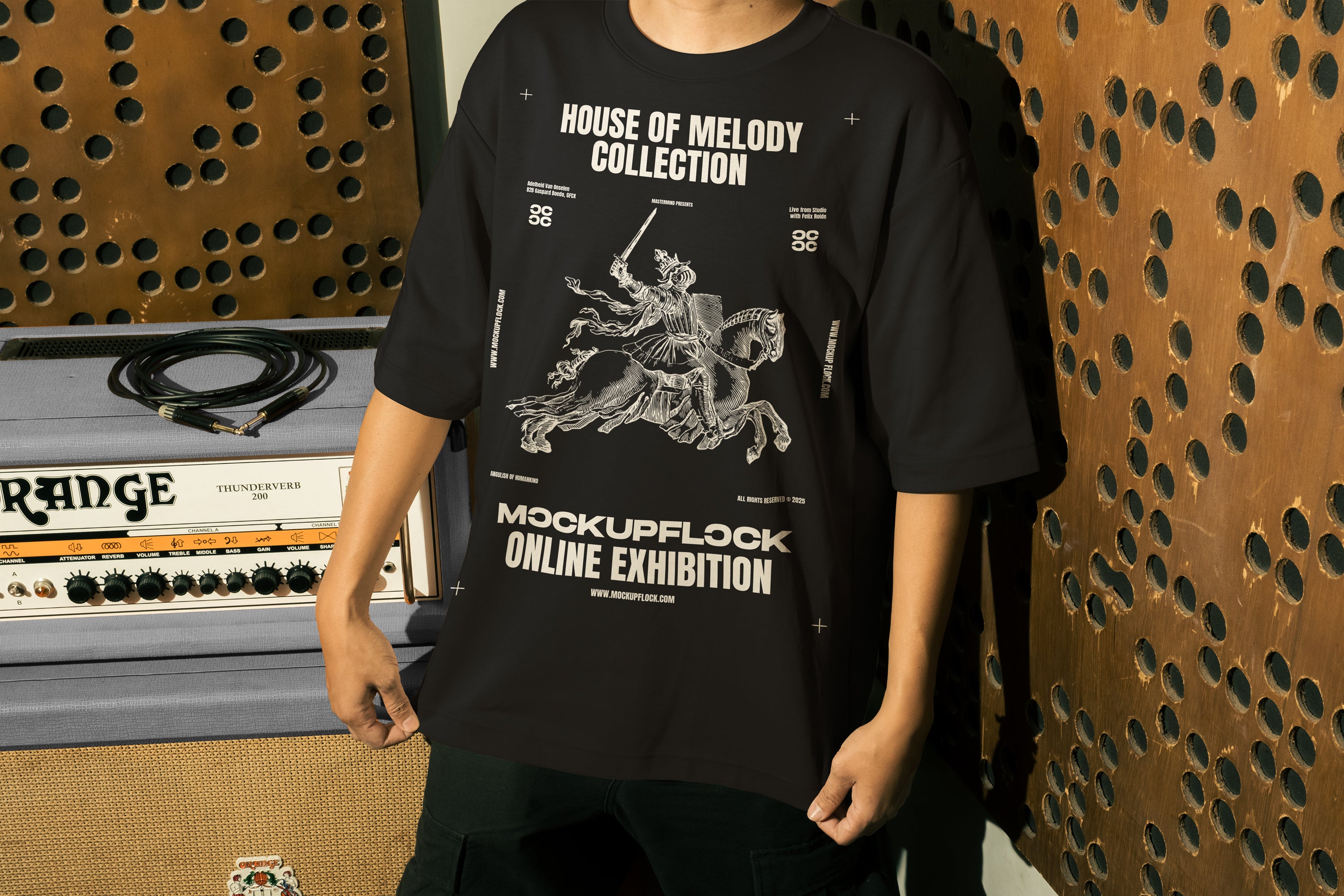 HOM T-shirt 04 Mockup by Mockup Flock