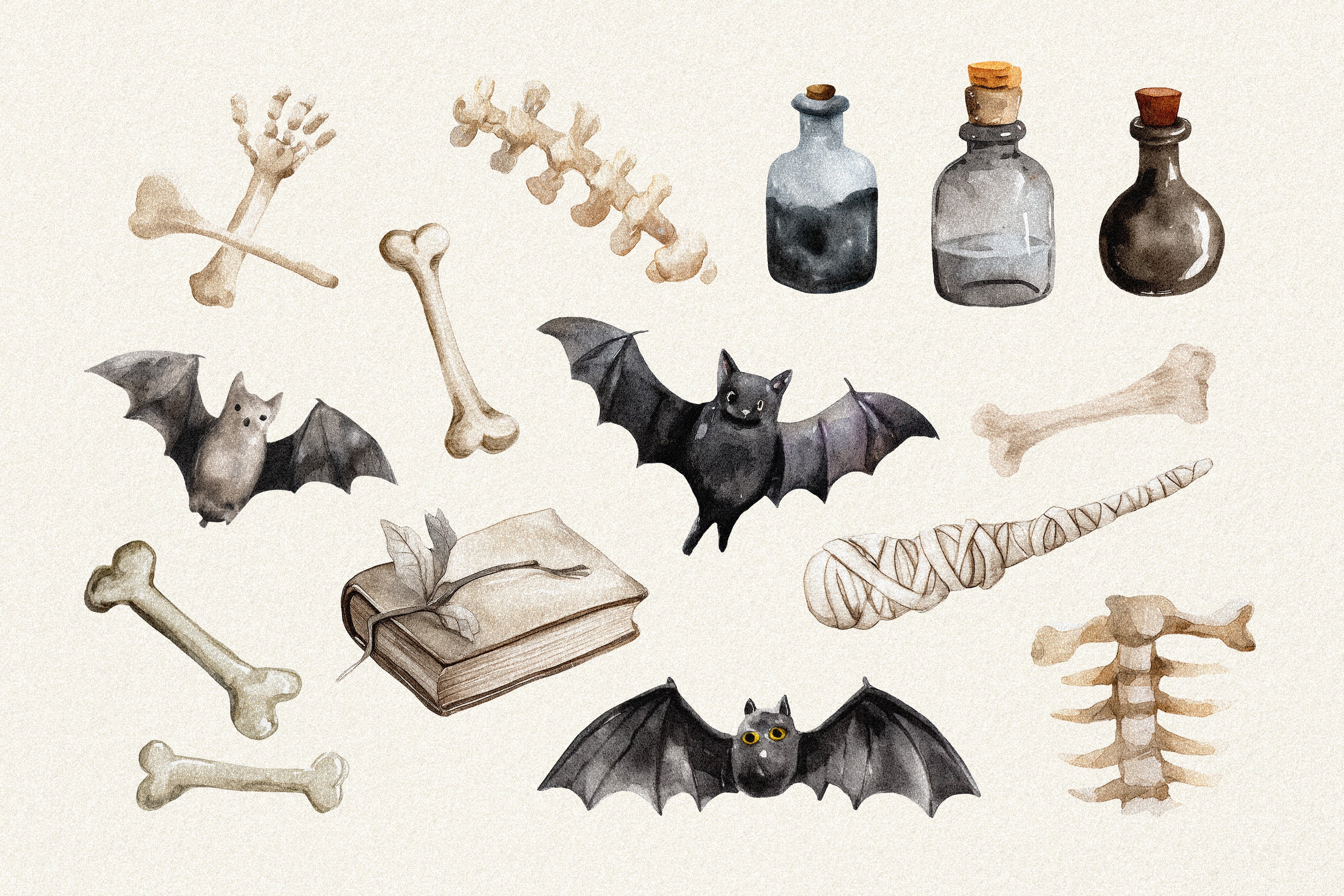 Halloween Watercolors Collection - Pixelbuddha 2.jpg