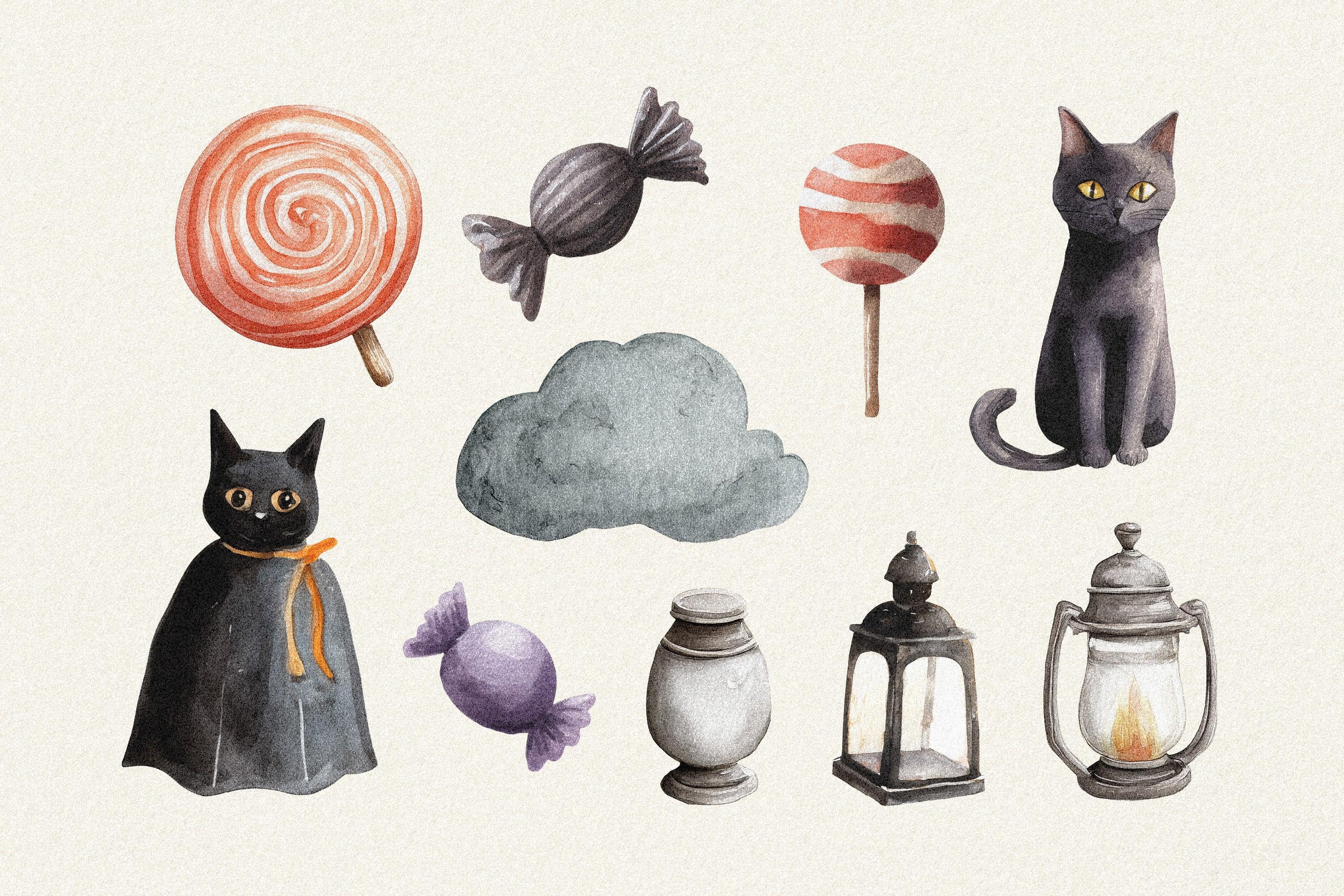 Halloween Watercolors Collection - Pixelbuddha 3.jpg