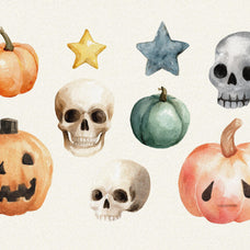 Halloween Watercolors Collection - Pixelbuddha 6.jpg