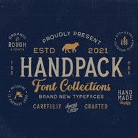 Handpack Font Collections (+EXTRA)
